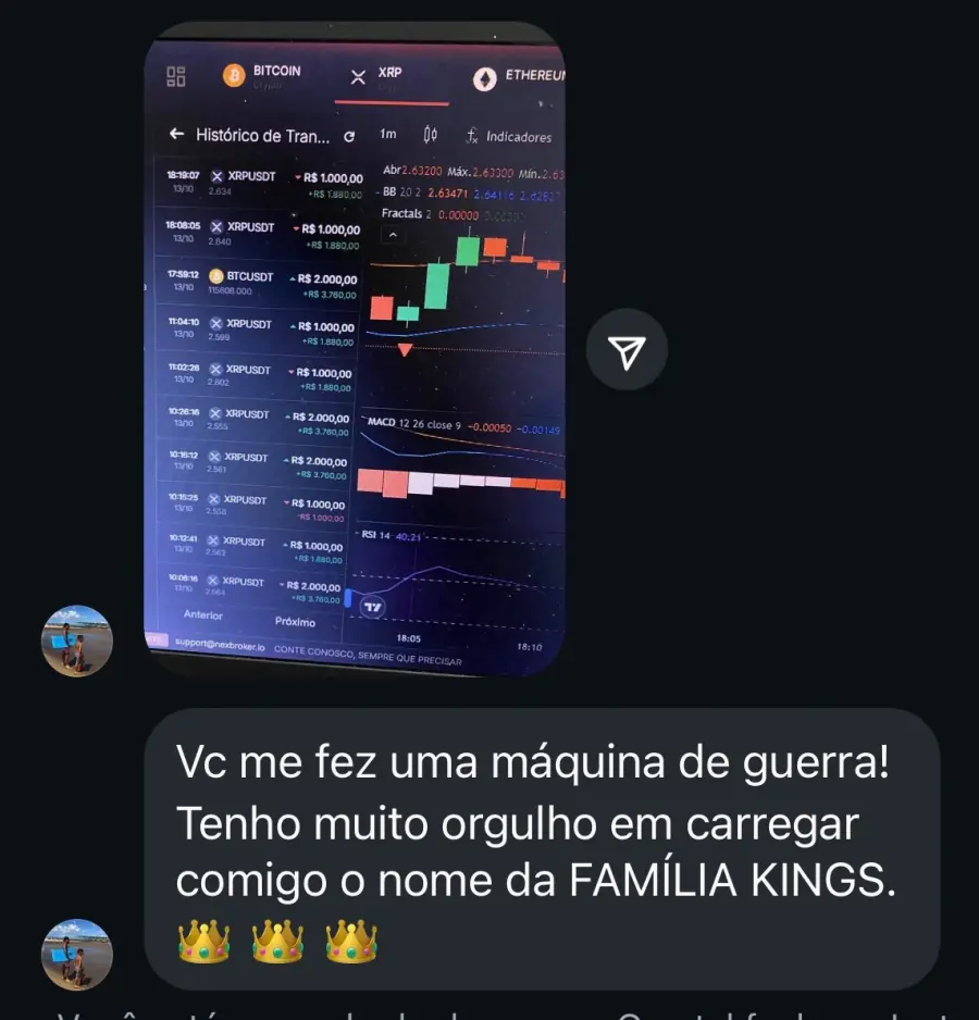 Print de conversa — Anderson L.